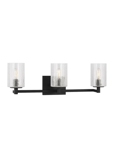 Parker Three Light Wall / Bath in Midnight Black (1|GLV1033MBK)