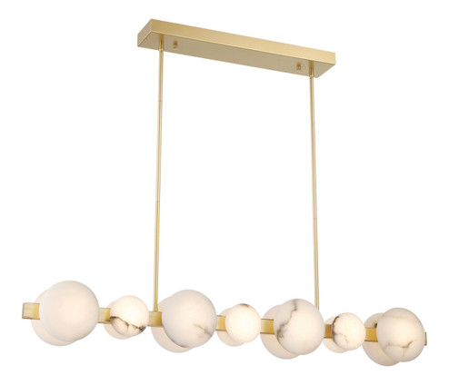 Zill LED Island Chandelier in Lily Gold (7|3597864L)