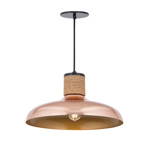 Bingham One Light Pendant in Copper (16|22494CP)
