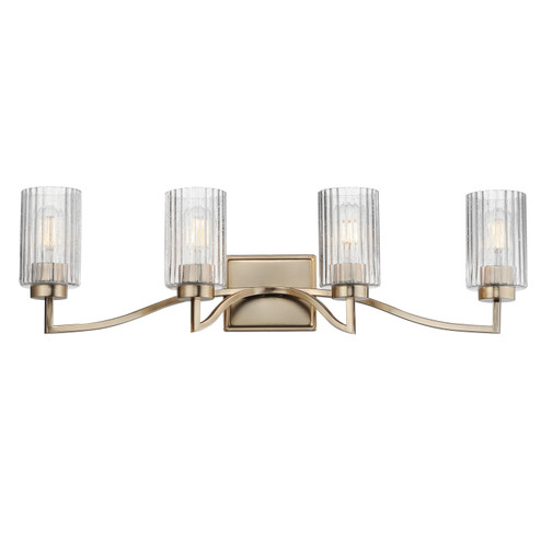 Rigata Four Light Bath Vanity in Satin Champagne (16|21374CRSCH)