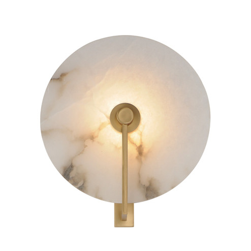 Quarry LED Wall Sconce in Natural Aged Brass (16|18201WANAB)