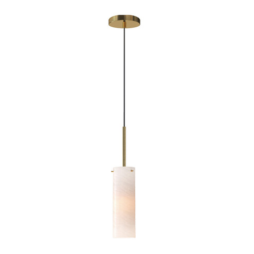 Blizzard One Light Pendant in Natural Aged Brass (16|10511MRNAB)