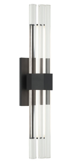 Krustallos LED Wall Sconce in Matte Black (423|S06924MB)
