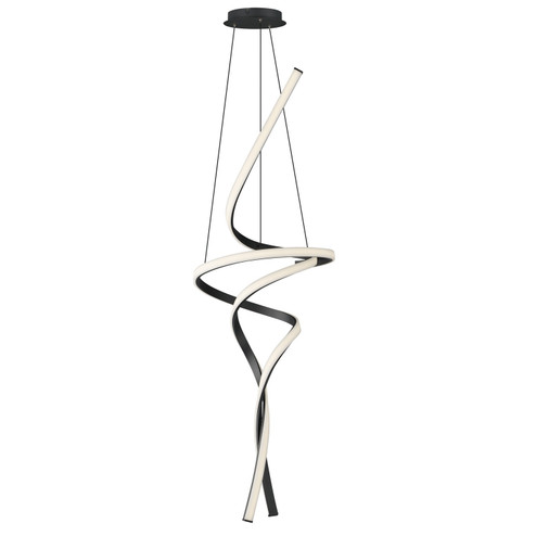 Serpentine LED Pendant in Black (86|E30667BK)