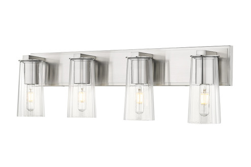 Titus Four Light Vanity in Brushed Nickel (224|8264VBN)