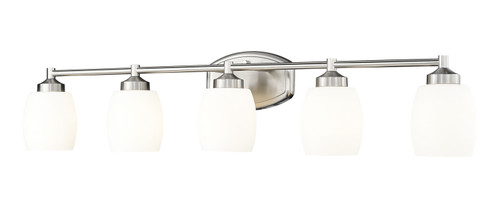 Kendrick Five Light Vanity in Brushed Nickel (224|7455VBN)