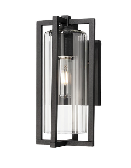 Aura One Light Outdoor Wall Light in Black (224|5013SBK)