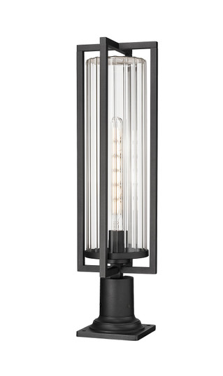 Aura One Light Outdoor Pier Mounted Fixture in Black (224|5013PHBR533PMBK)