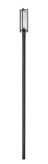 Aura One Light Outdoor Post Mounted Fixture in Black (224|5013PHBR5009P120BK)