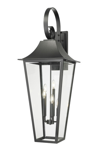 Gannon Five Light Outdoor Wall Light in Black (224|5008XXLBK)