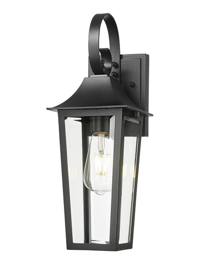 Gannon One Light Outdoor Wall Light in Black (224|5008SBK)