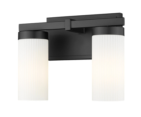 Danica Two Light Vanity in Matte Black (224|30442VMB)