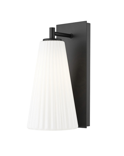 Farrell One Light Wall Sconce in Matte Black (224|30431SSMB)