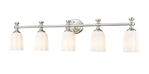 Orion Five Light Vanity in Brushed Nickel (224|11025VBN)