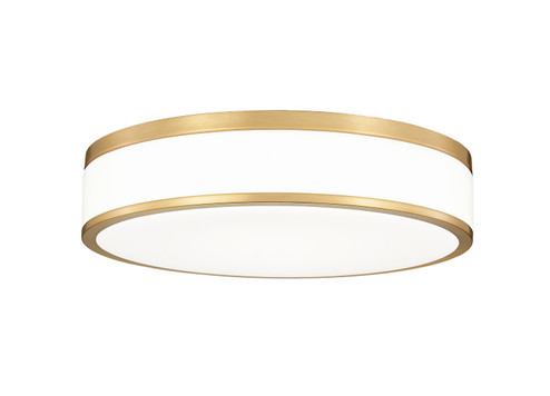 Ballord LED Flush Mount in Modern Gold (224|1012F16MGLDLED)