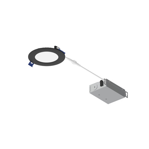 LED Downlight in Black (167|NFLATR4TWB)