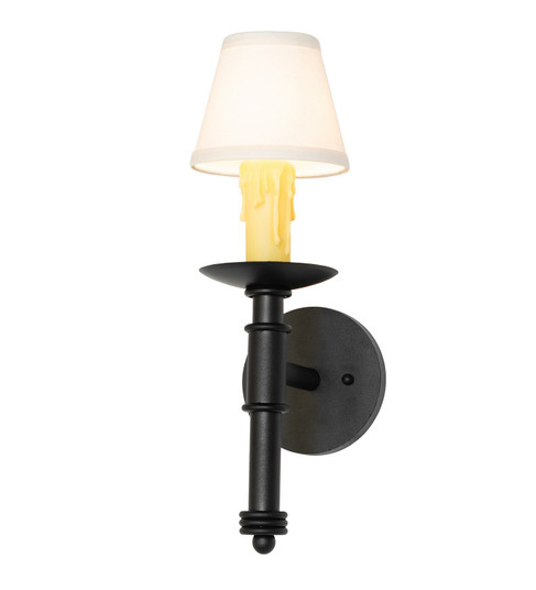 Amada One Light Wall Sconce in Textured Black (57|272640)