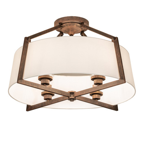 Cilindro Four Light Semi-Flushmount in Cortez Gold (57|271015)