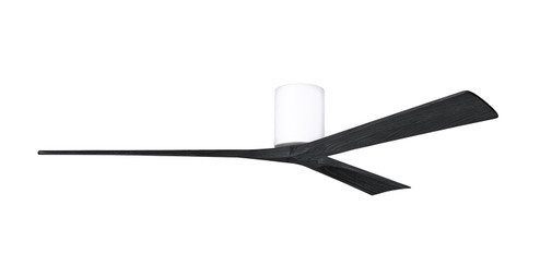 Irene-3H 72'' Ceiling Fan in Gloss White (101|IR3HWHBK72)