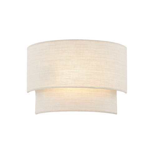 Textile One Light Wall Sconce (102|FAB5770CREM)