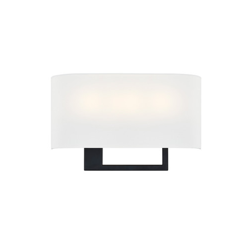 Textile Three Light Wall Sconce in Brushed Brass (102|FAB4334WHTEMBLK)