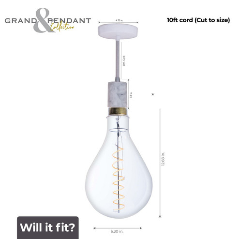 Builder Fixtures Pendant in Clear (427|810174)