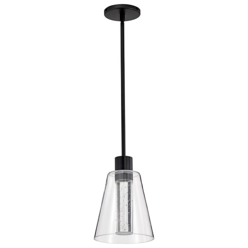 Aura LED Pendant in Matte Black (72|622171)