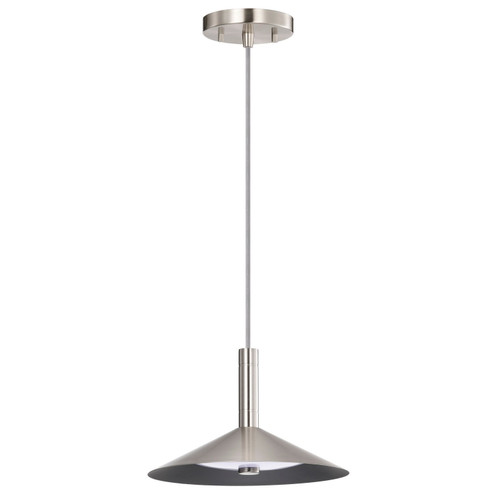 Corrine LED Pendant in Brushed Nickel (72|622081)
