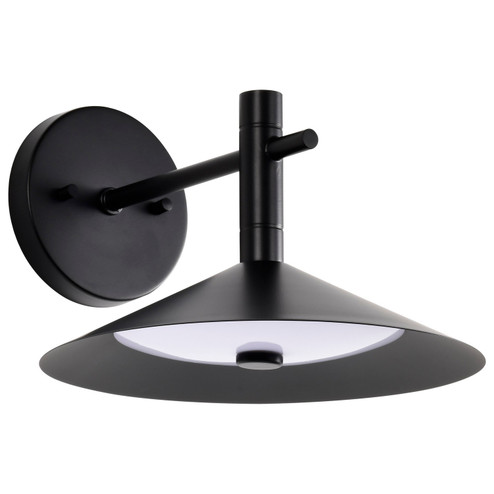 Corrine LED Wall Sconce in Matte Black (72|622074)