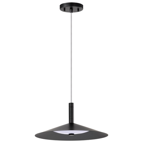 Corrine LED Pendant in Matte Black (72|622072)