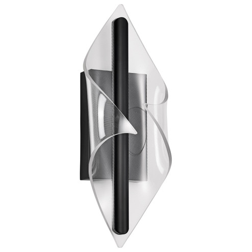 Geneva LED Wall Sconce in Matte Black (72|622021)