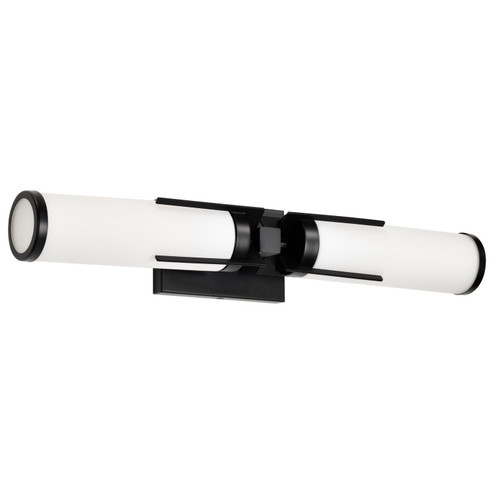 Roselle Two Light Vanity in Matte Black (72|608052)