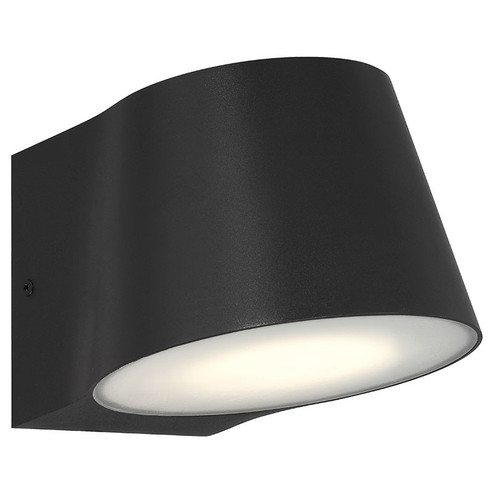 Ry LED Outdoor Wall Mount in Black (18|20390LEDDMGBLFST)