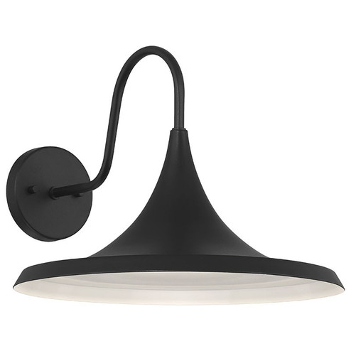Pella LED Outdoor Wall Mount in Black (18|20382LEDDMGBL)