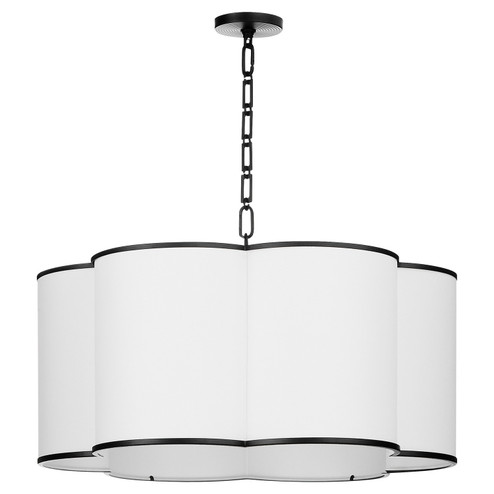 Belinder Six Light Pendant in Matte Black (19|8228659)