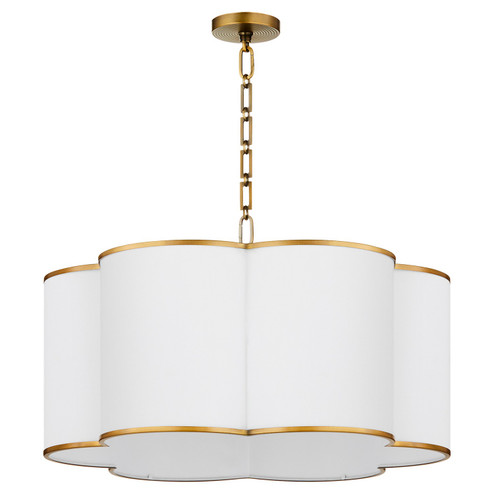 Belinder Six Light Pendant in Non-Lacquered Brass|Lacquered Brass (19|8228647)