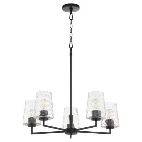 Goodwin Five Light Chandelier in Matte Black (19|6204559)
