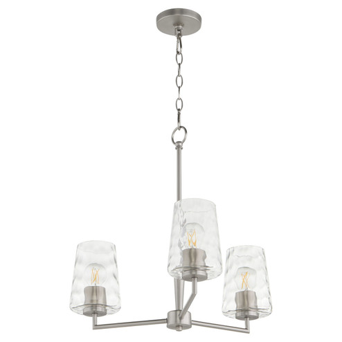 Goodwin Three Light Chandelier in Satin Nickel (19|6204365)