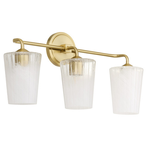 Providence Three Light Vanity in Aged Brass (19|5238380)