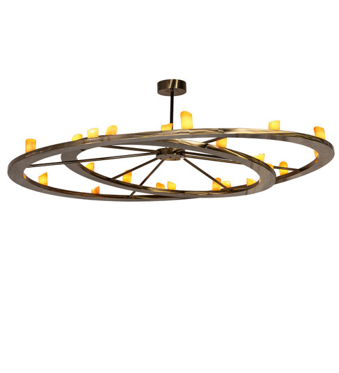 Donner LED Chandelier in Brass (57|271153)