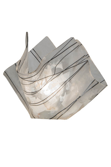 Handkerchief Shade in Black/White Streamers (57|10027)