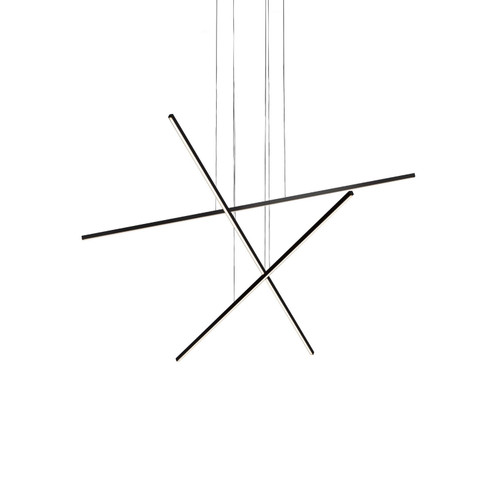 Vega Minor LED Pendant in Black (347|MP18203BKUNV)