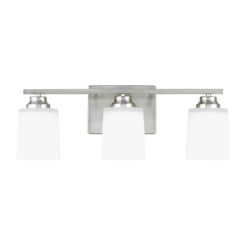 Vinton Three Light Wall / Bath in Brushed Nickel (1|4420903962)