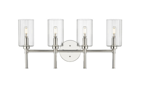 Chastine Four Light Vanity in Polished Nickel (59|9924PN)