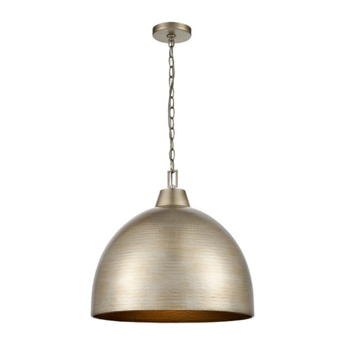 Arrco Three Light Pendant in Antique Silver Leaf (59|99204ASL)