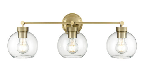 Jonatan Three Light Vanity in Vintage Brass (59|99103VB)