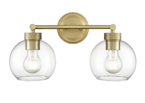 Jonatan Two Light Vanity in Vintage Brass (59|99102VB)
