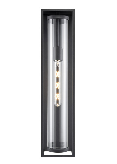 Caleb One Light Outdoor Lantern in Textured Black (59|91631TBK)