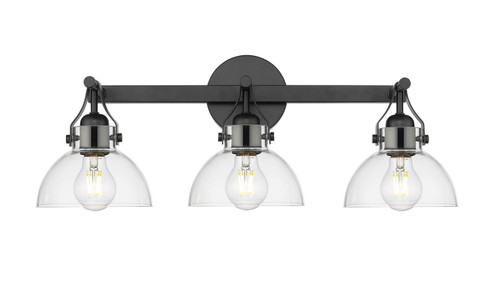 Three Light Vanity in Matte Black (59|24103MB)