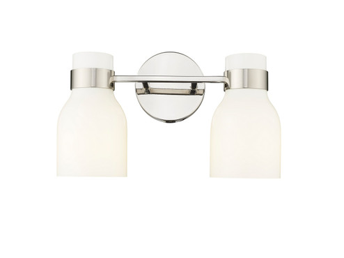 Corella Two Light Vanity in Polished Nickel (59|23002PN)